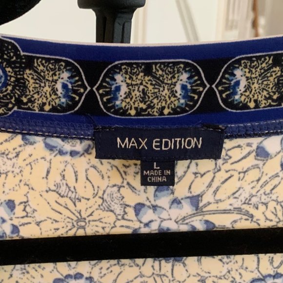 Max Edition Faux Wrap Dress - Picture 3 of 4